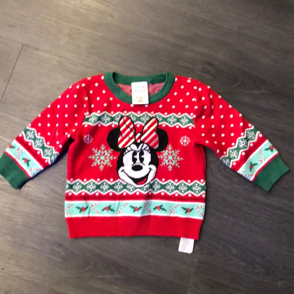 Disney 2019 Minnie sweater. (Girl sweater)